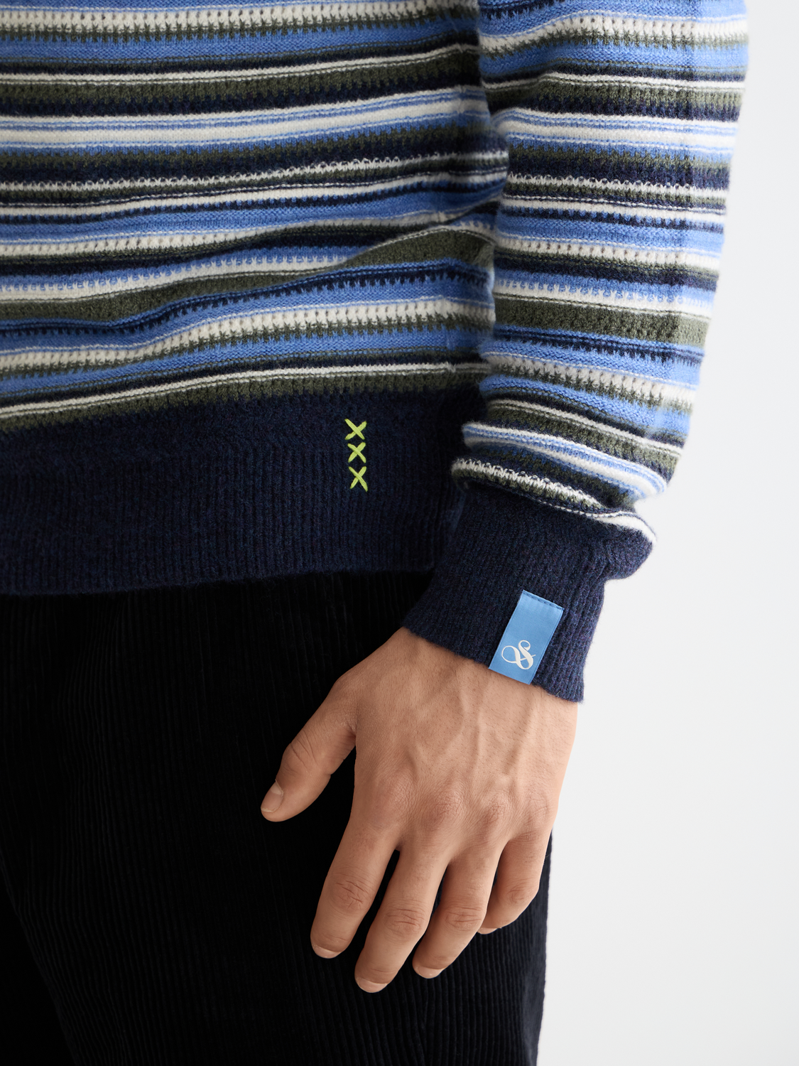 Soft Knit Striped Regular Fit Pullover