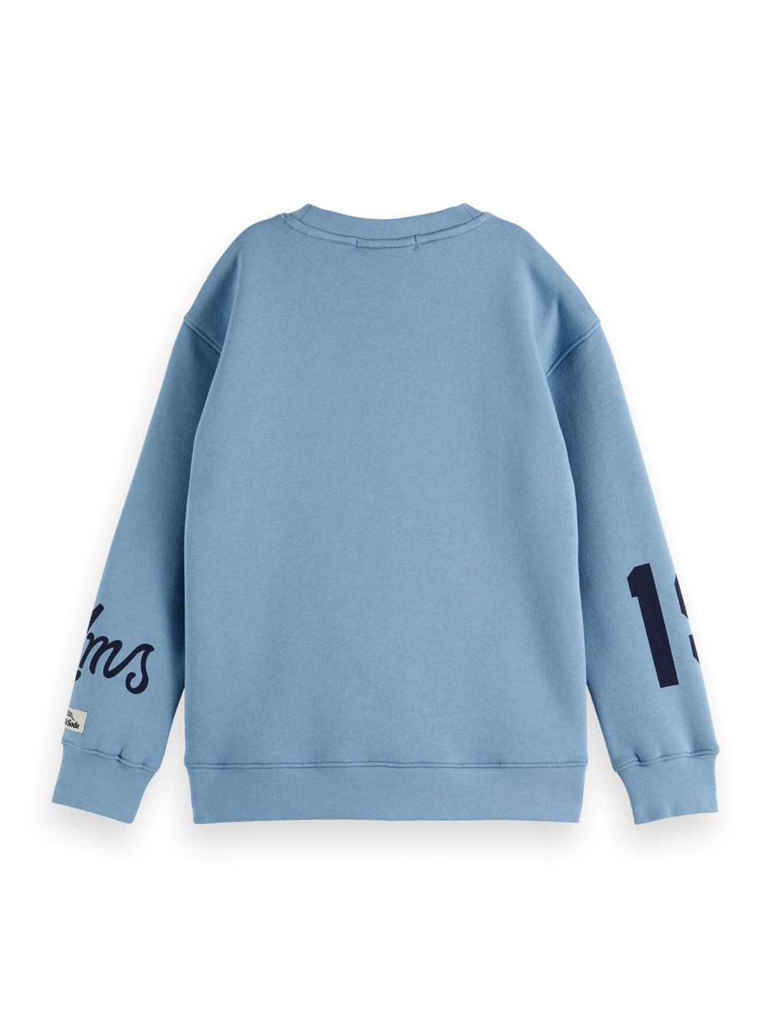 Loose-Fit Placed Artwork Sweatshirt