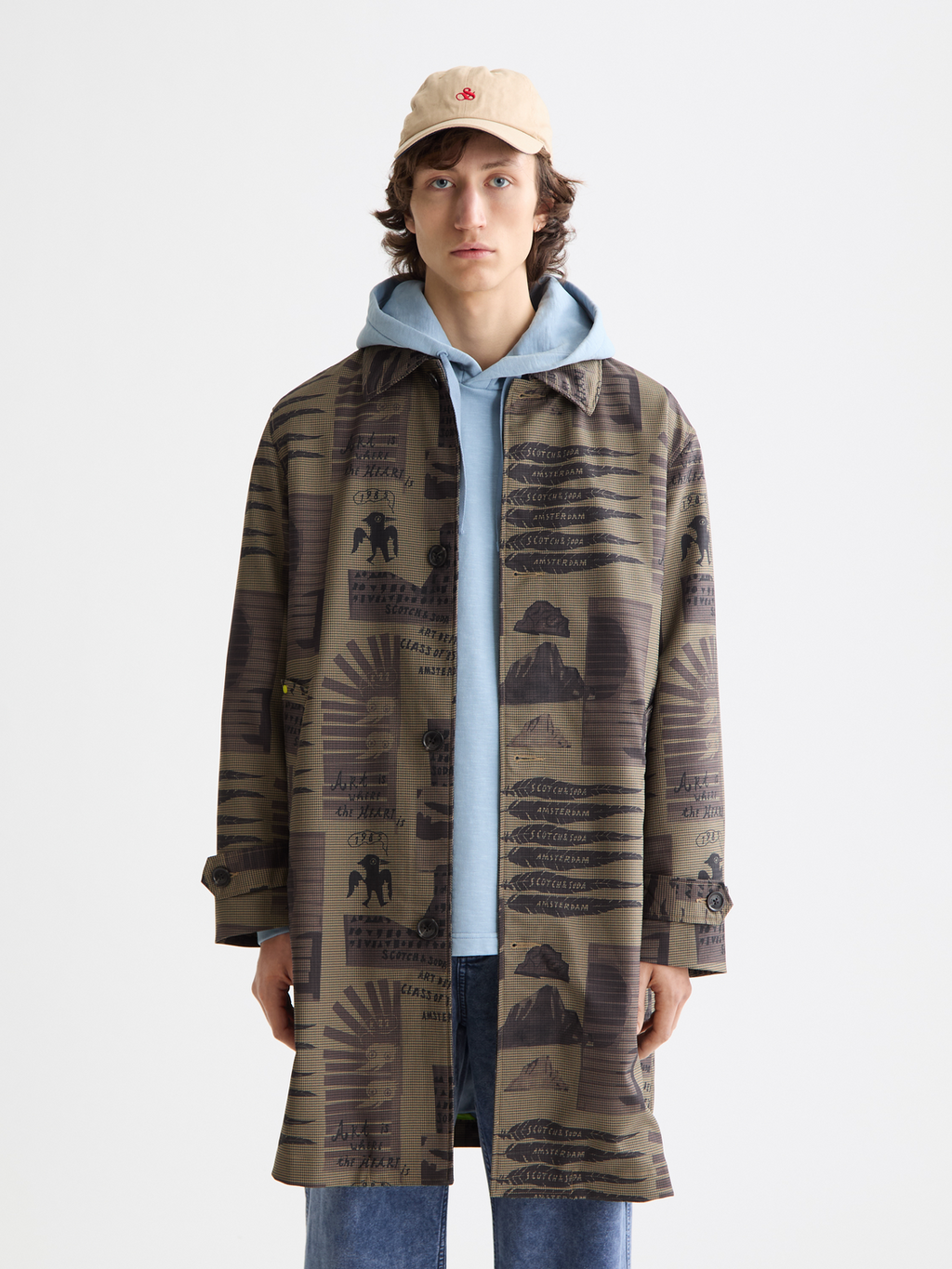 Collage Car Coat