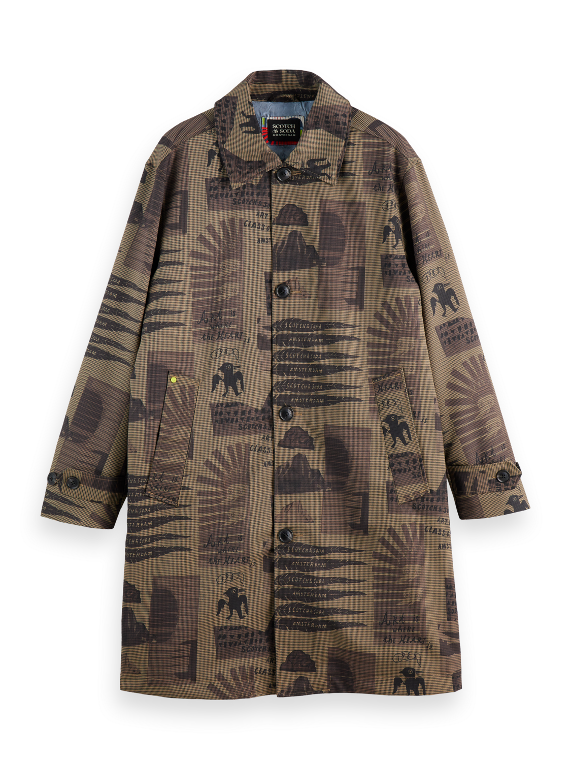Collage Car Coat