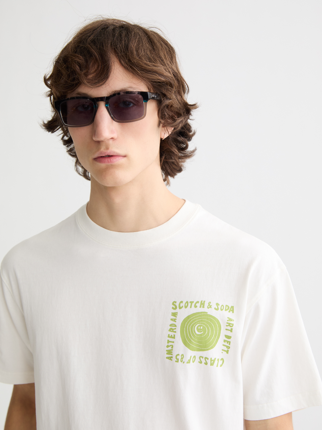 Relaxed-Fit Washed Artwork T-Shirt