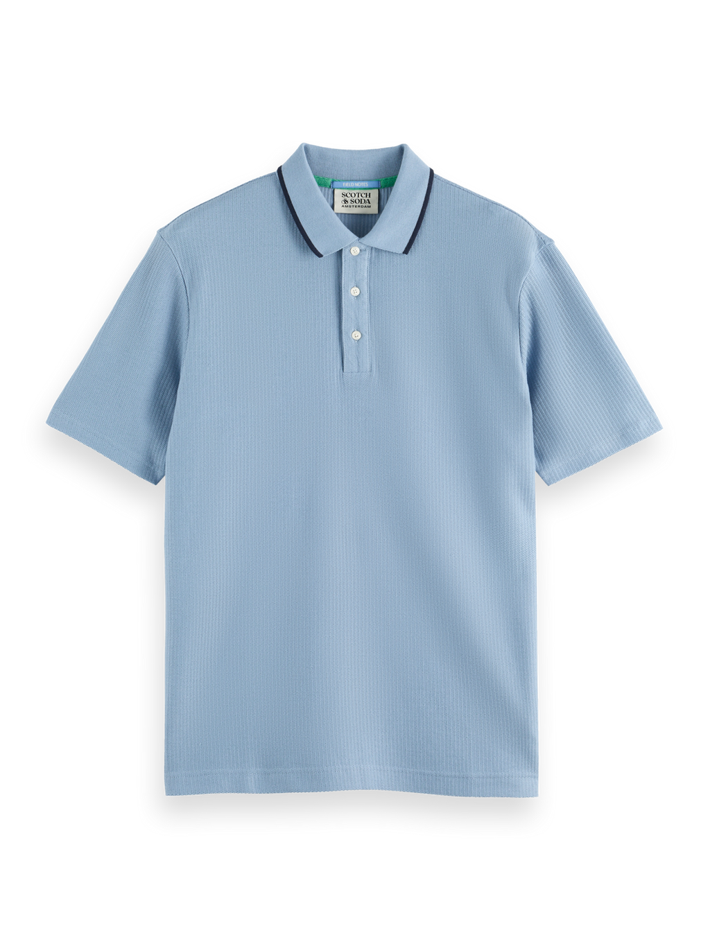 Relaxed-Fit Structured Polo