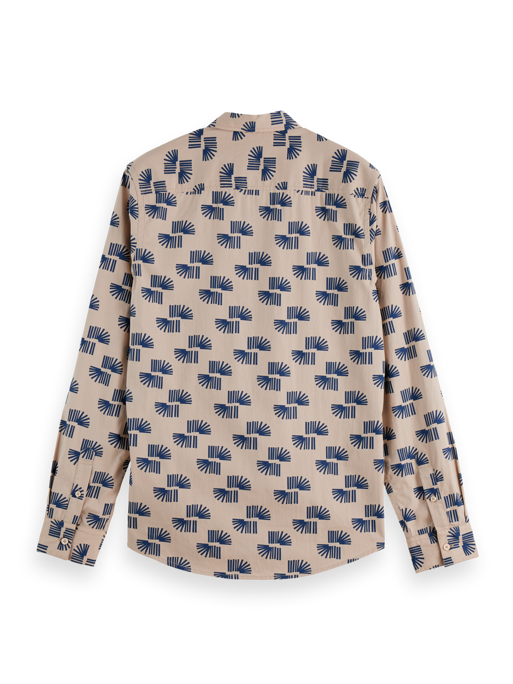 Slim-Fit Micro All-Over Printed Shirt