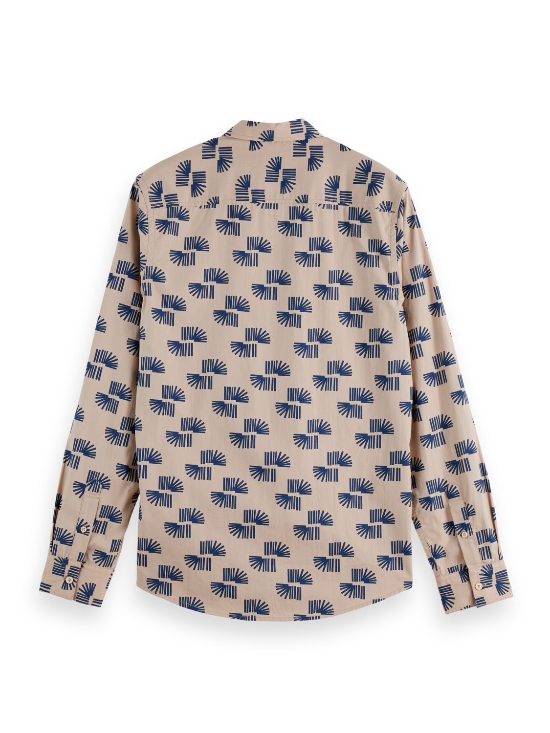 Slim-Fit Micro All-Over Printed Shirt