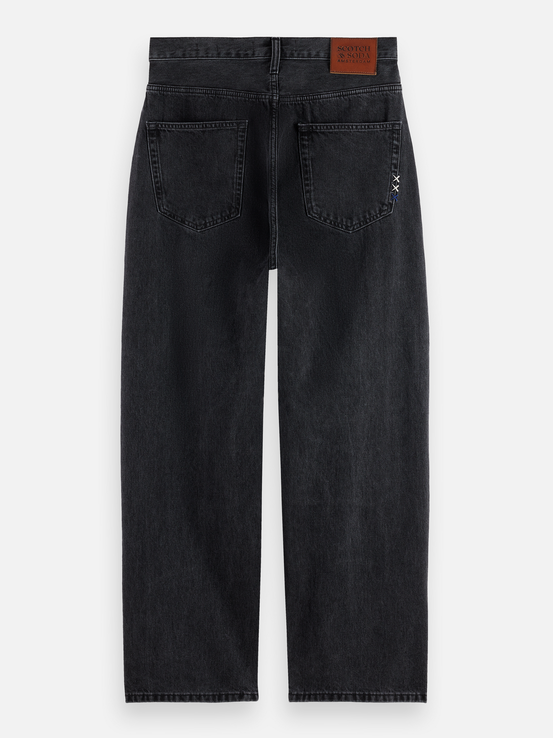 Core The Pitch Loose Fit Jeans — Black Buzz