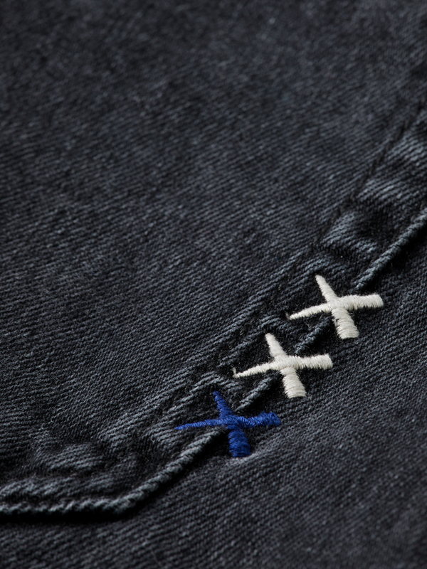 Essentials —  The Pitch Loose Fit Jeans — Black Buzz