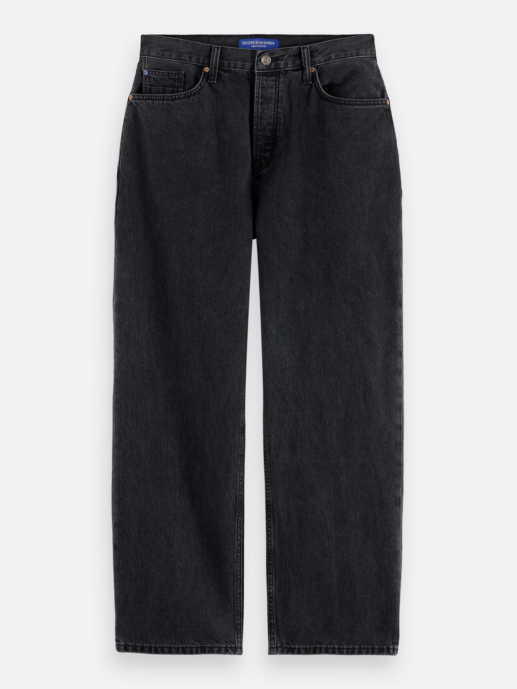 Core The Pitch Loose Fit Jeans — Black Buzz