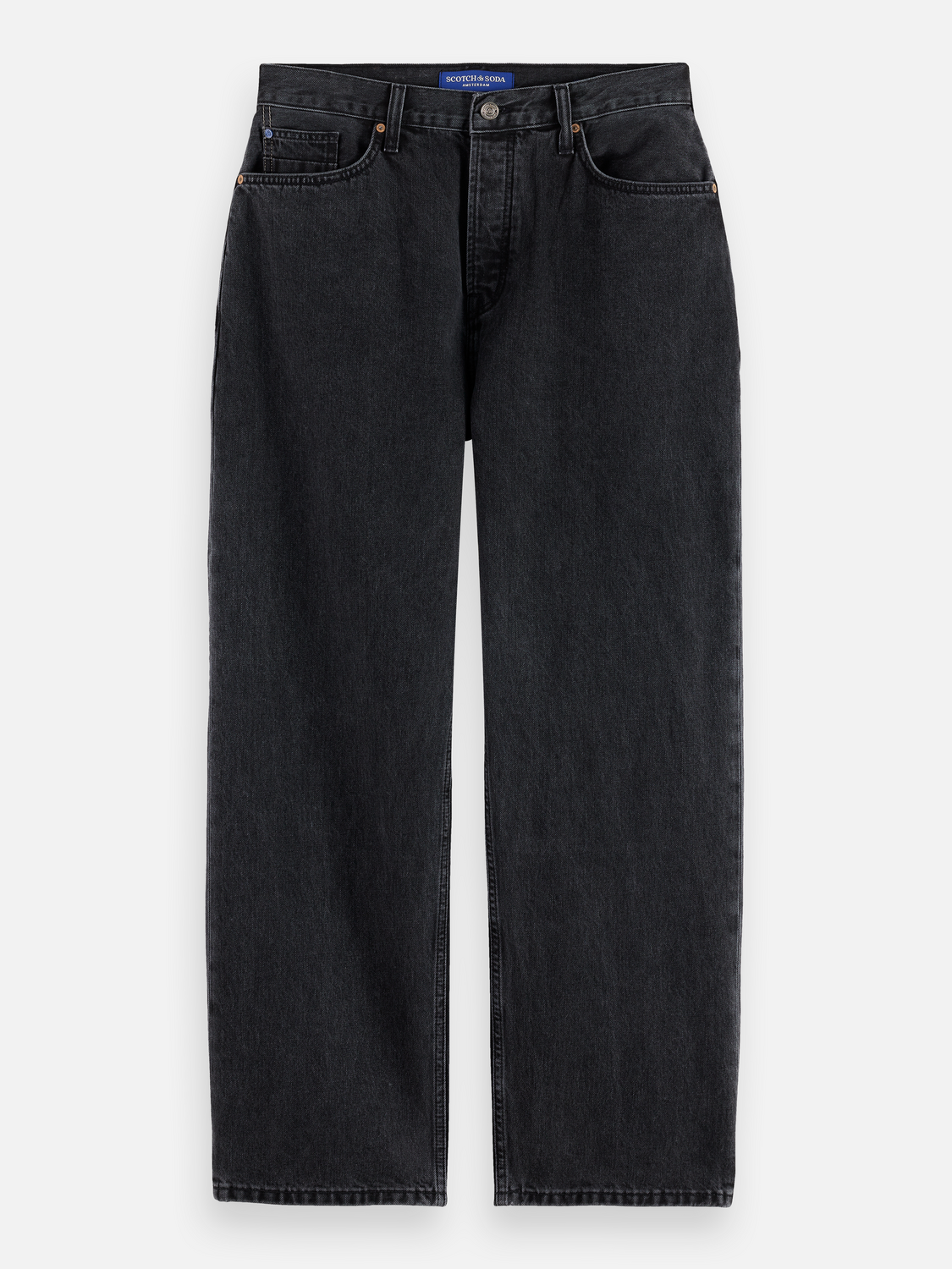 Core The Pitch Loose Fit Jeans — Black Buzz