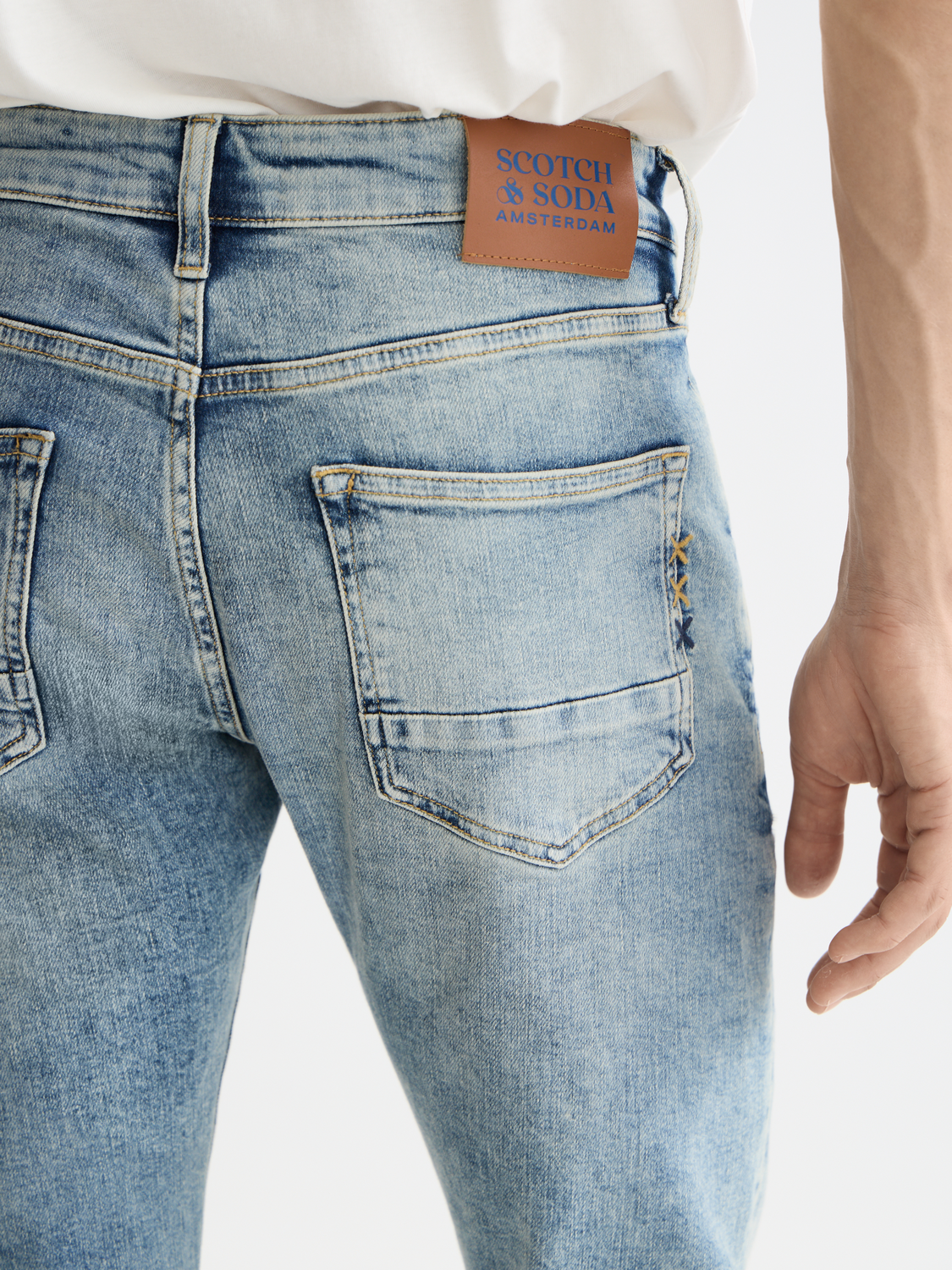 Essentials — Organic Cotton Ralston Jeans – Aqua Blue