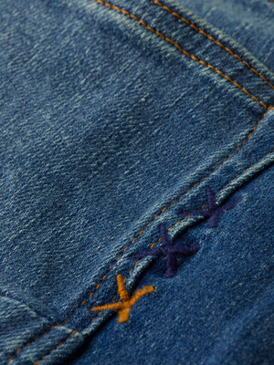Essentials —  Skim skinny jeans — Classic Blue