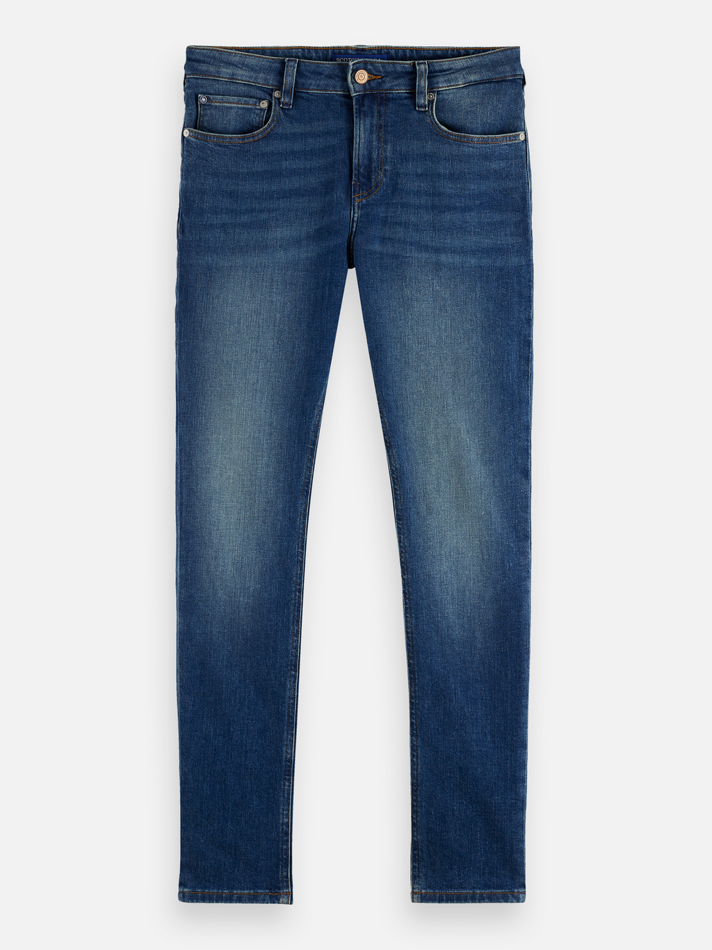 Essentials —  Skim skinny jeans — Classic Blue