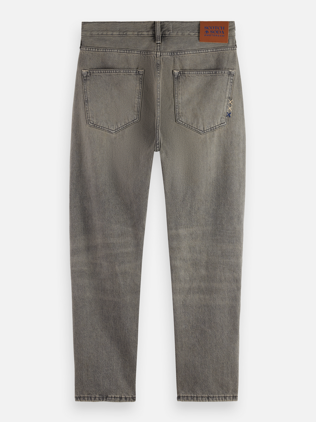 Essentials —  Dean loose tapered jeans — Grey Road