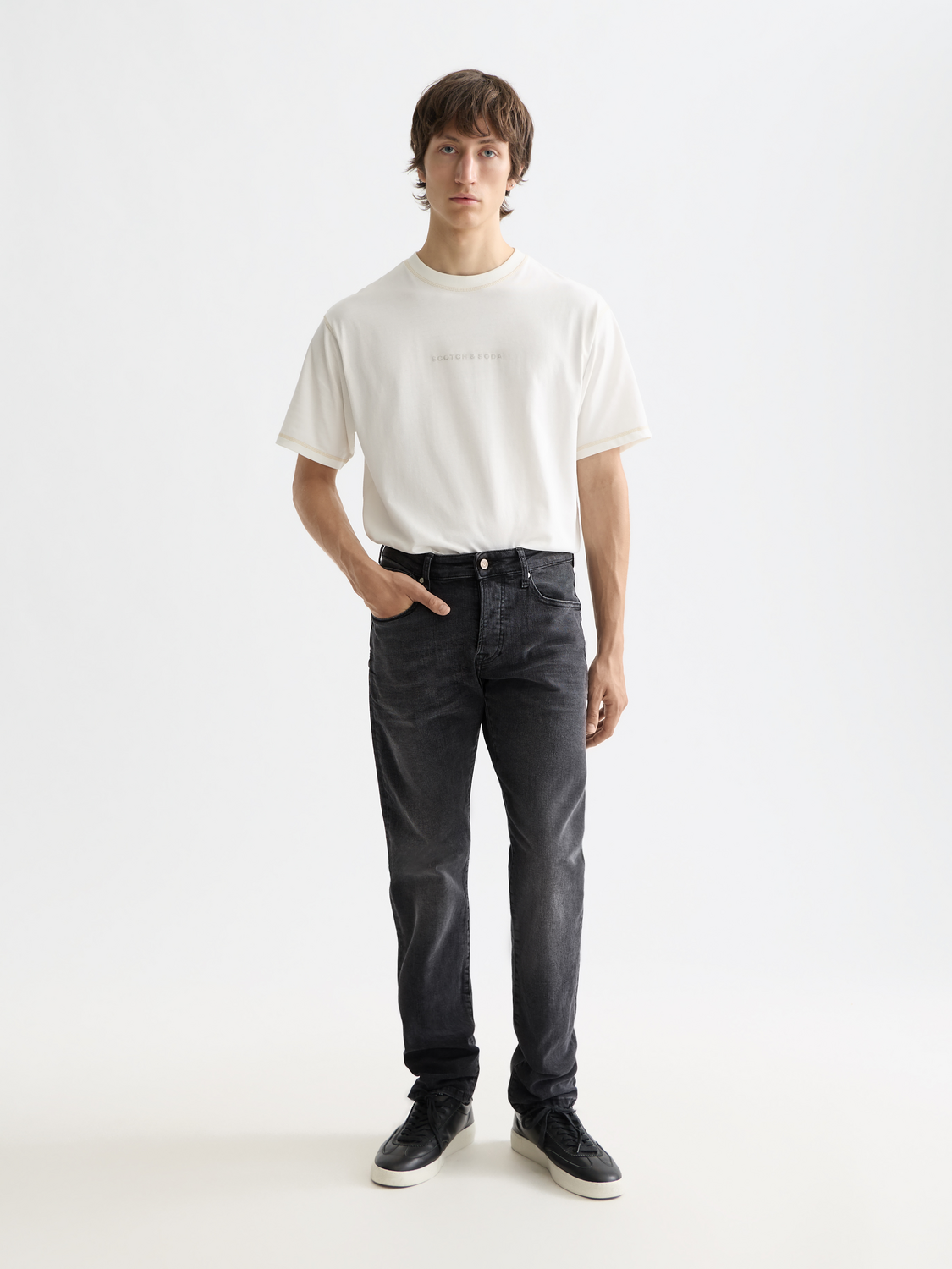 Essentials —  Ralston slim jeans — Black Night