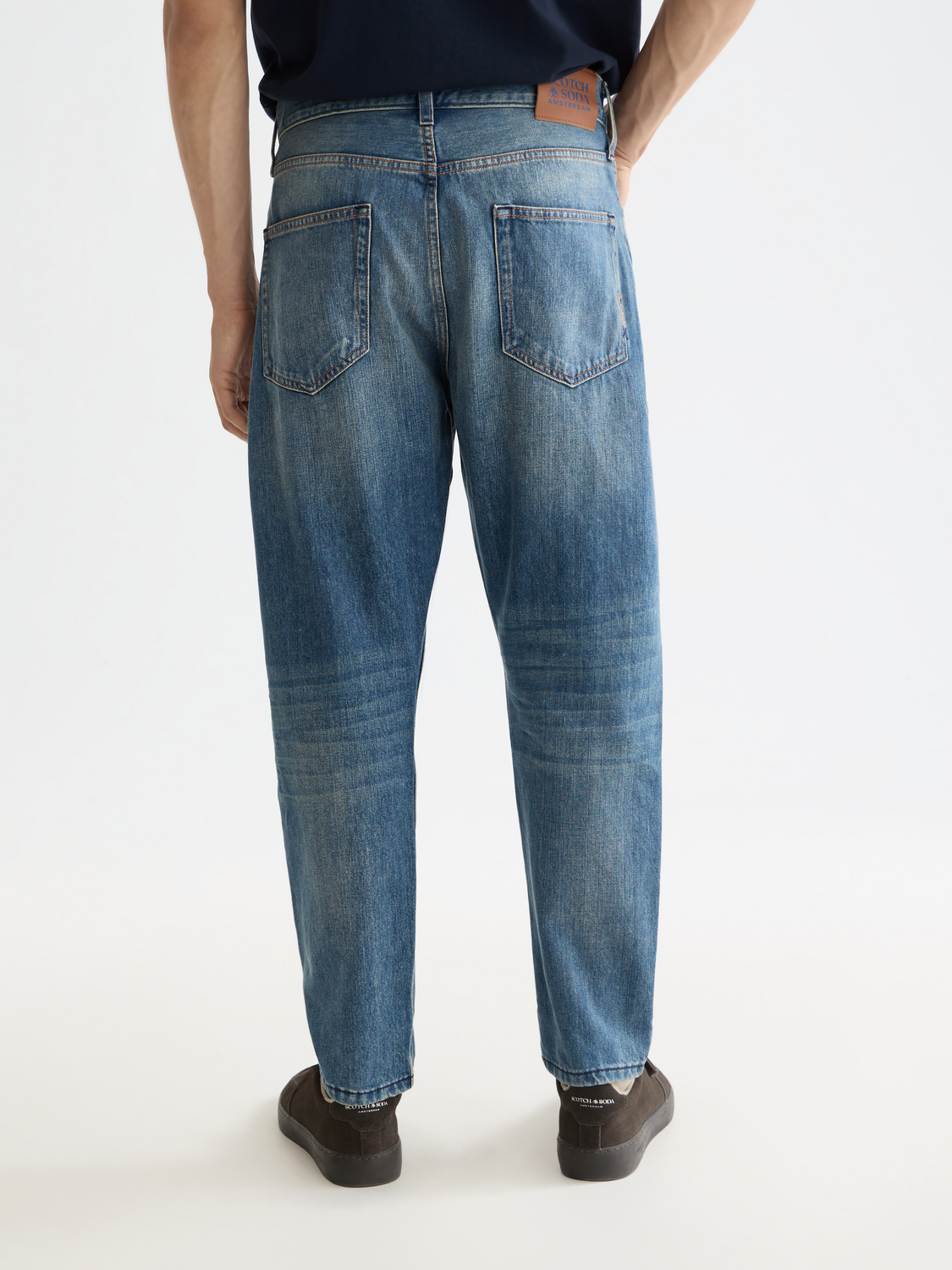 Essentials —  Dean Loose Tapered Jean — Blue Nights