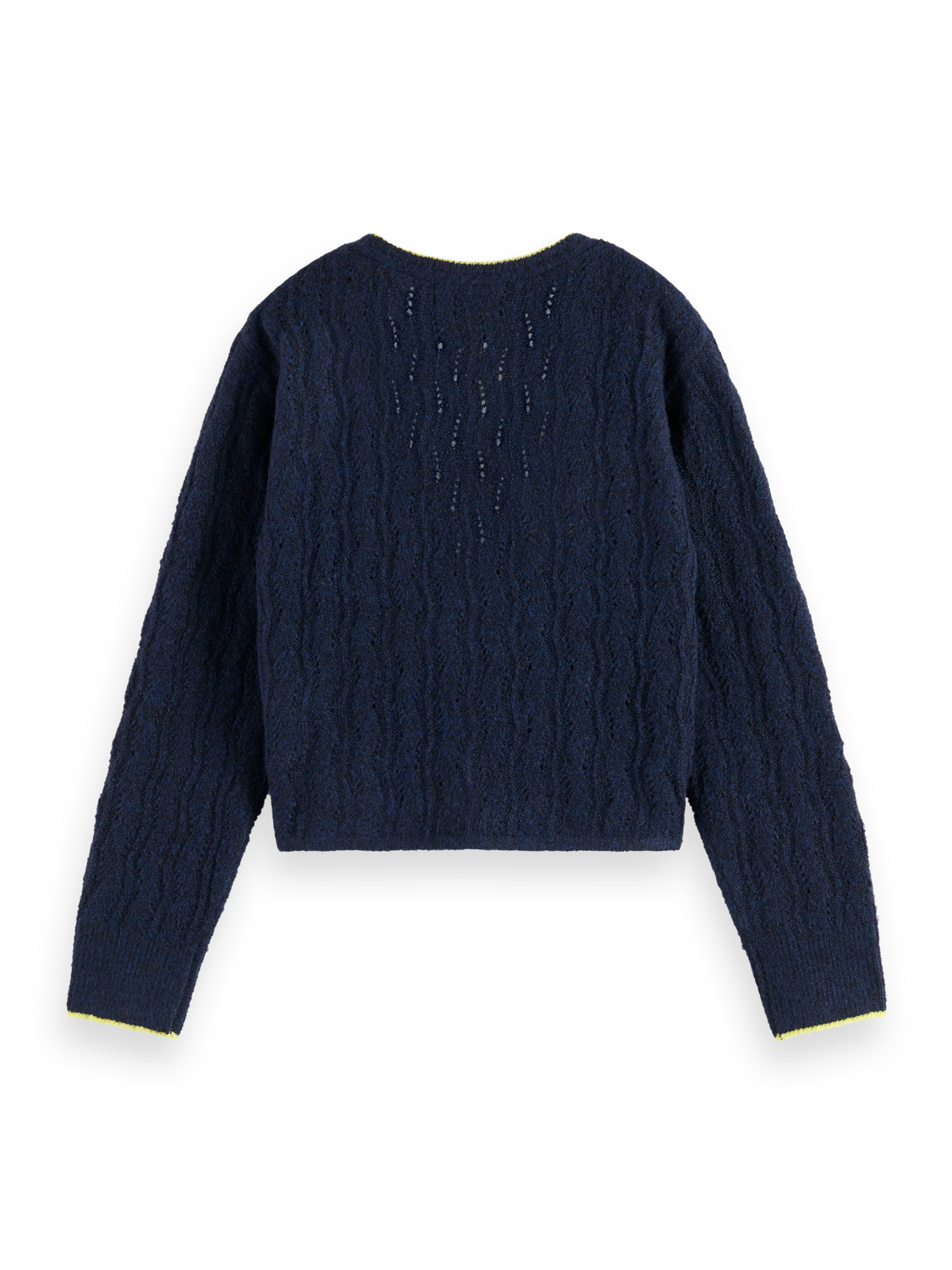 Lightweight Ajour-Knitted Cardigan