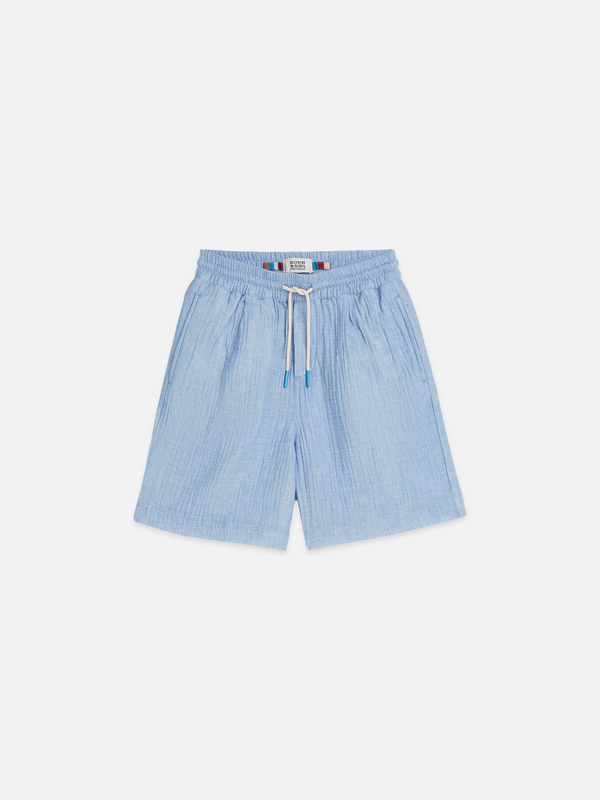 Boys' Cotton Chambray Pullon Shorts