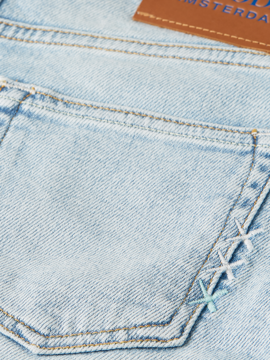 Die Pitch Loose Jeans-Shorts