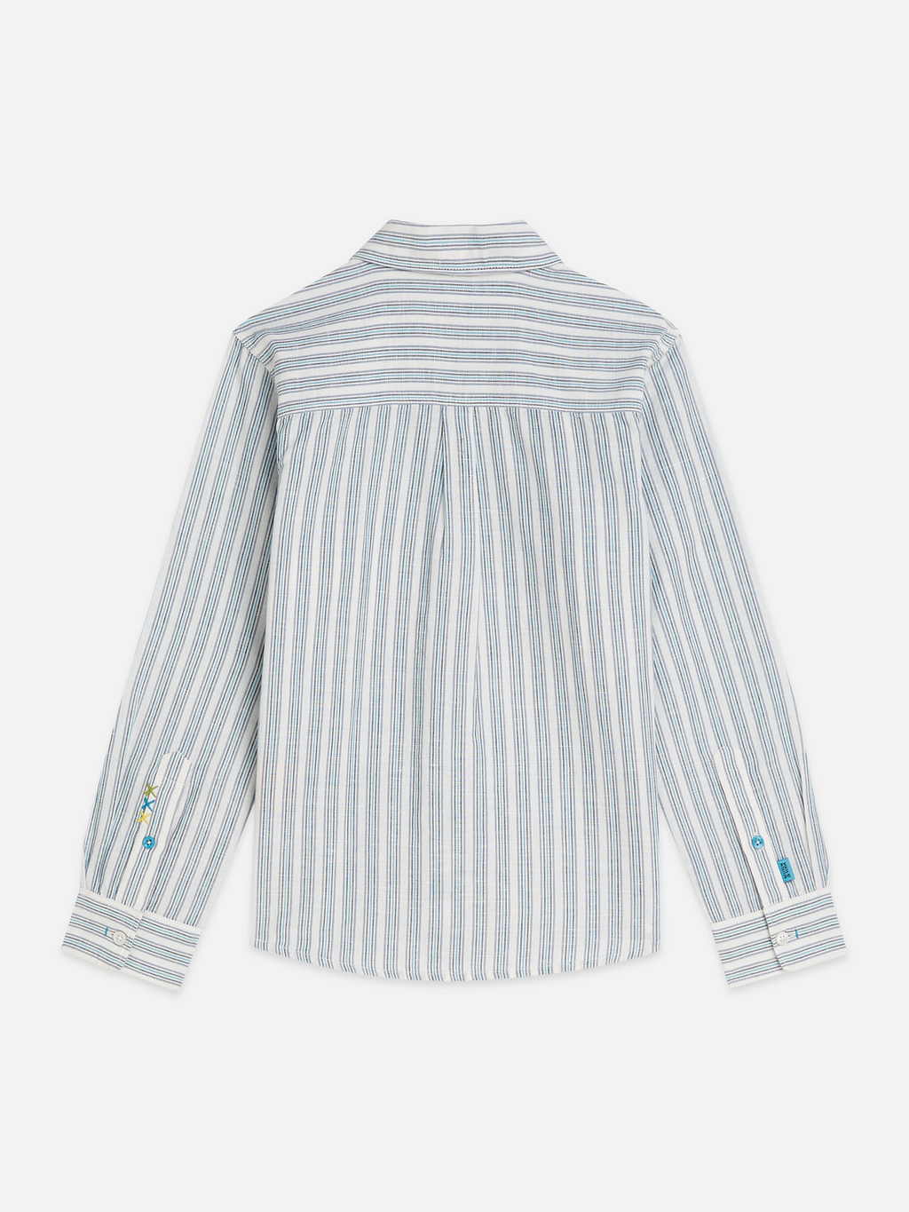 Yarndyed Striped Linen Cotton Shirt