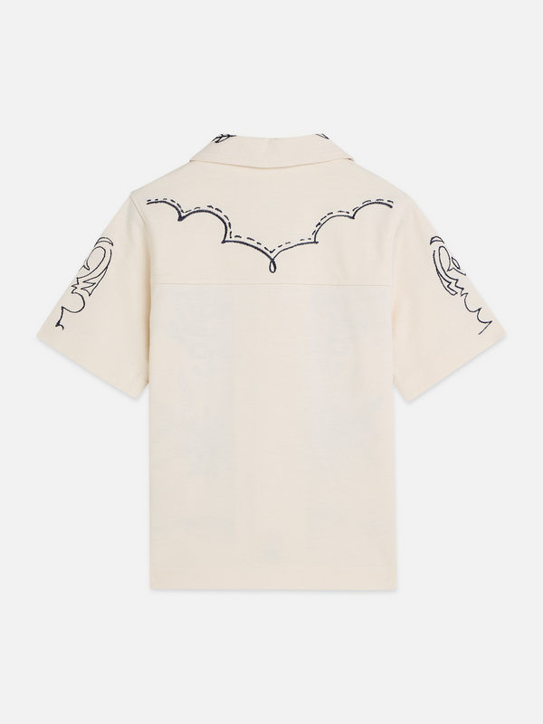 Boys' Placed Print Shortsleeve Shirt