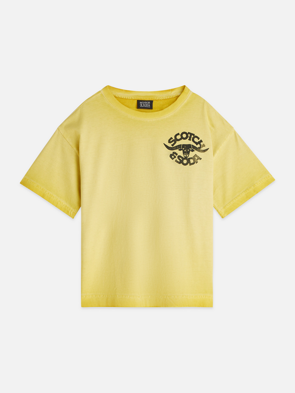 Front And Back Artwork Loosefit Garmentdyed Tshirt