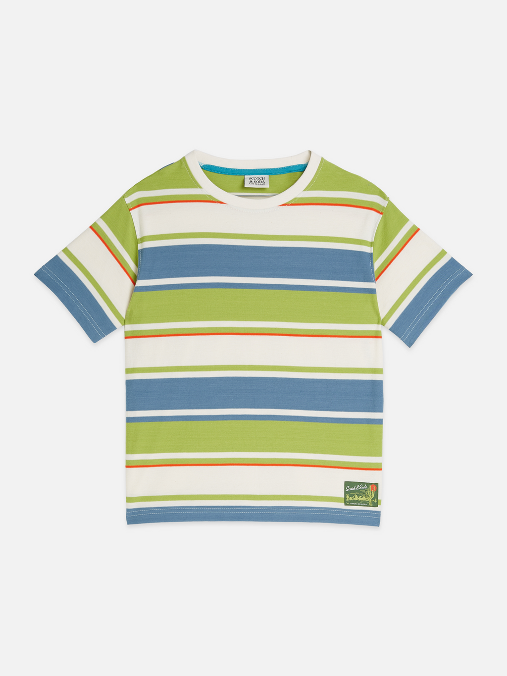 Yarndyed Striped Relaxedfit Tshirt