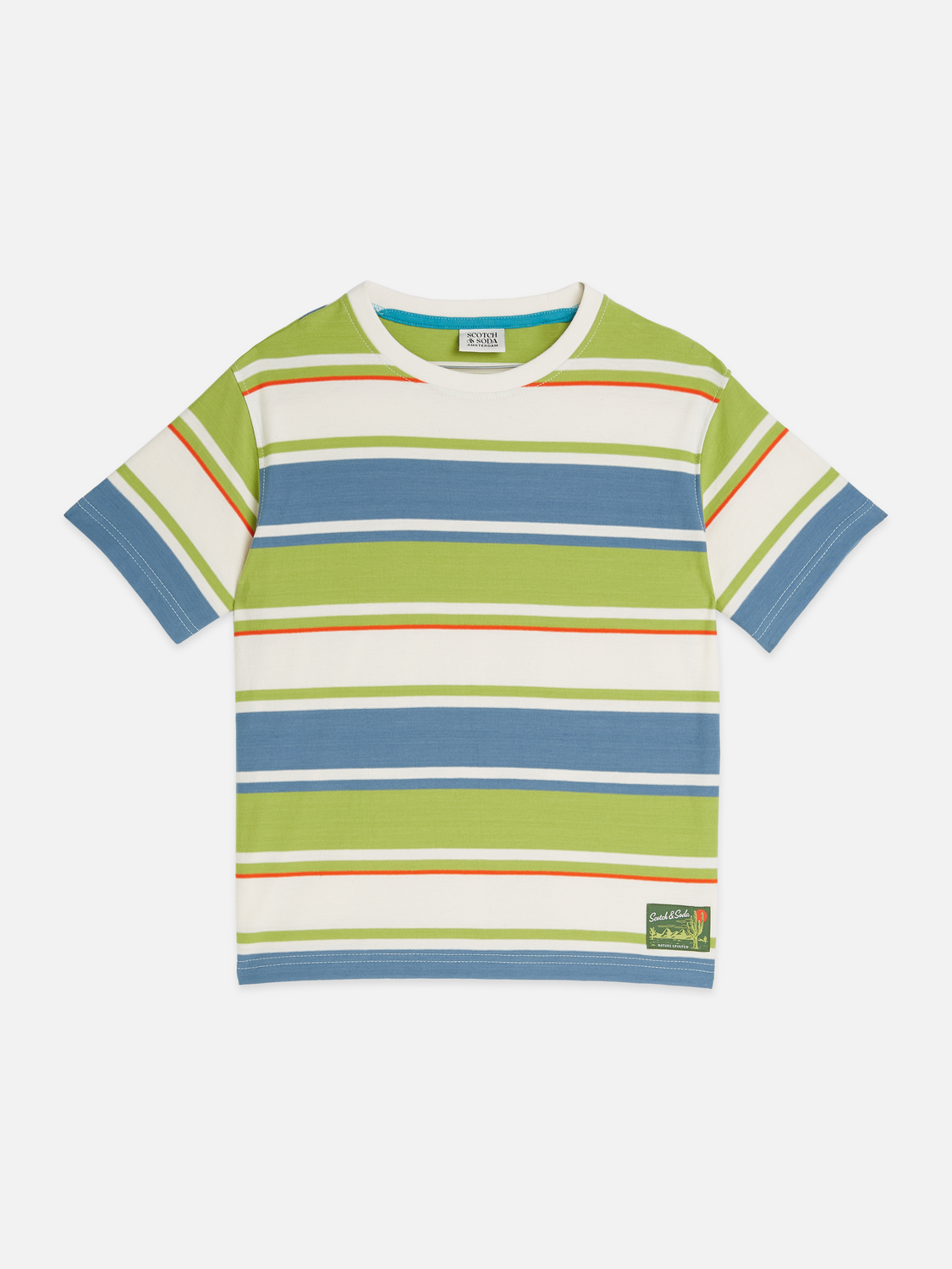 Yarndyed Striped Relaxedfit Tshirt