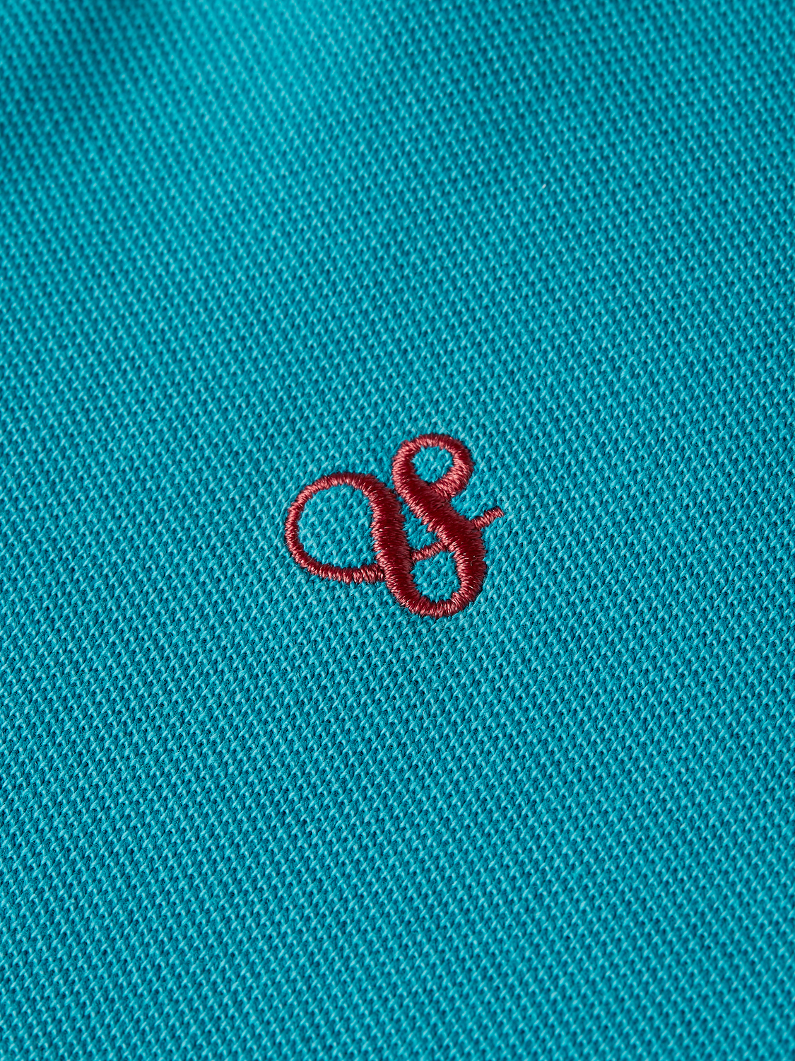 Seasonal Core Chest Embroidery Pique  Garmentdyed Polo