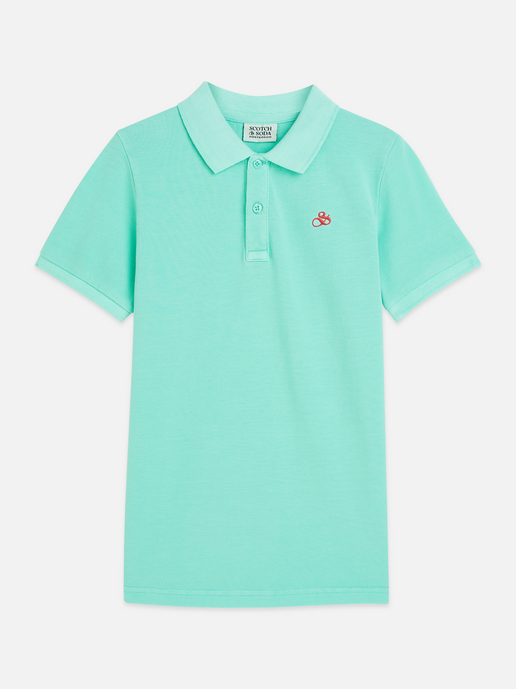 Seasonal Core Chest Embroidery Pique  Garmentdyed Polo