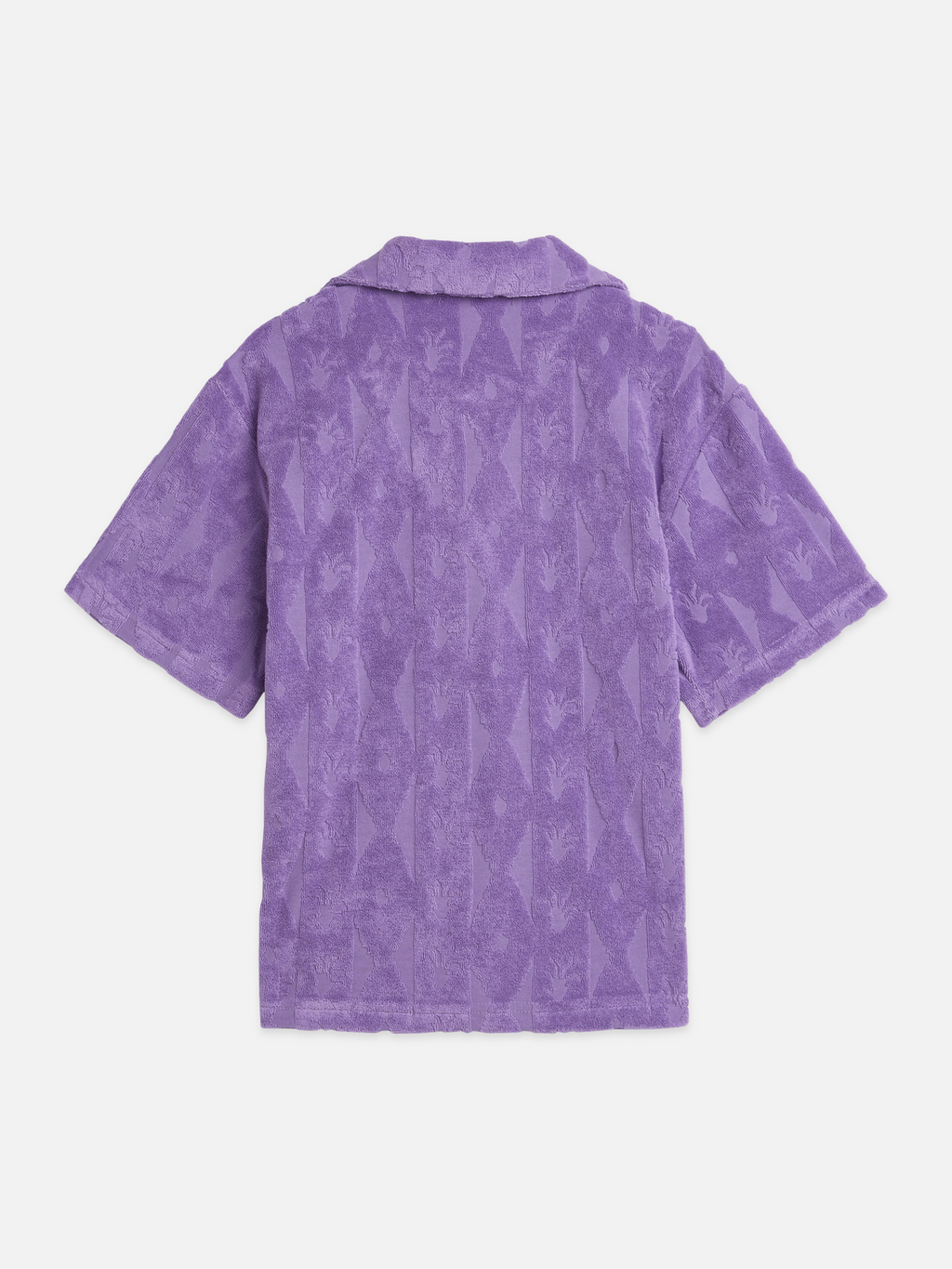 Jacquard Towelling Shortsleeved Shirt