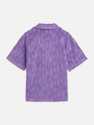 Girls' Jacquard Towelling Shortsleeved Shirt