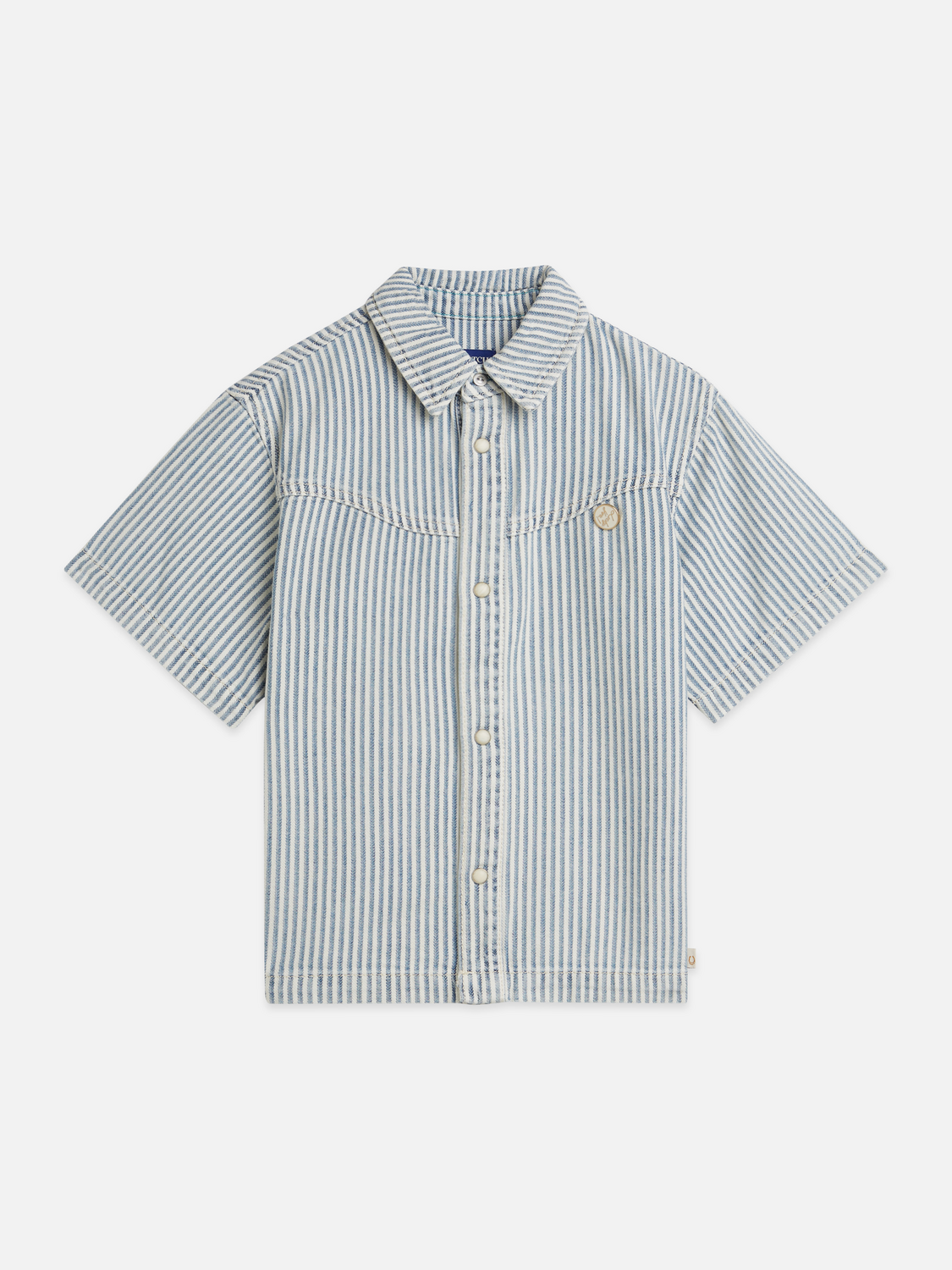 Kurzärmeliges Jeanshemd