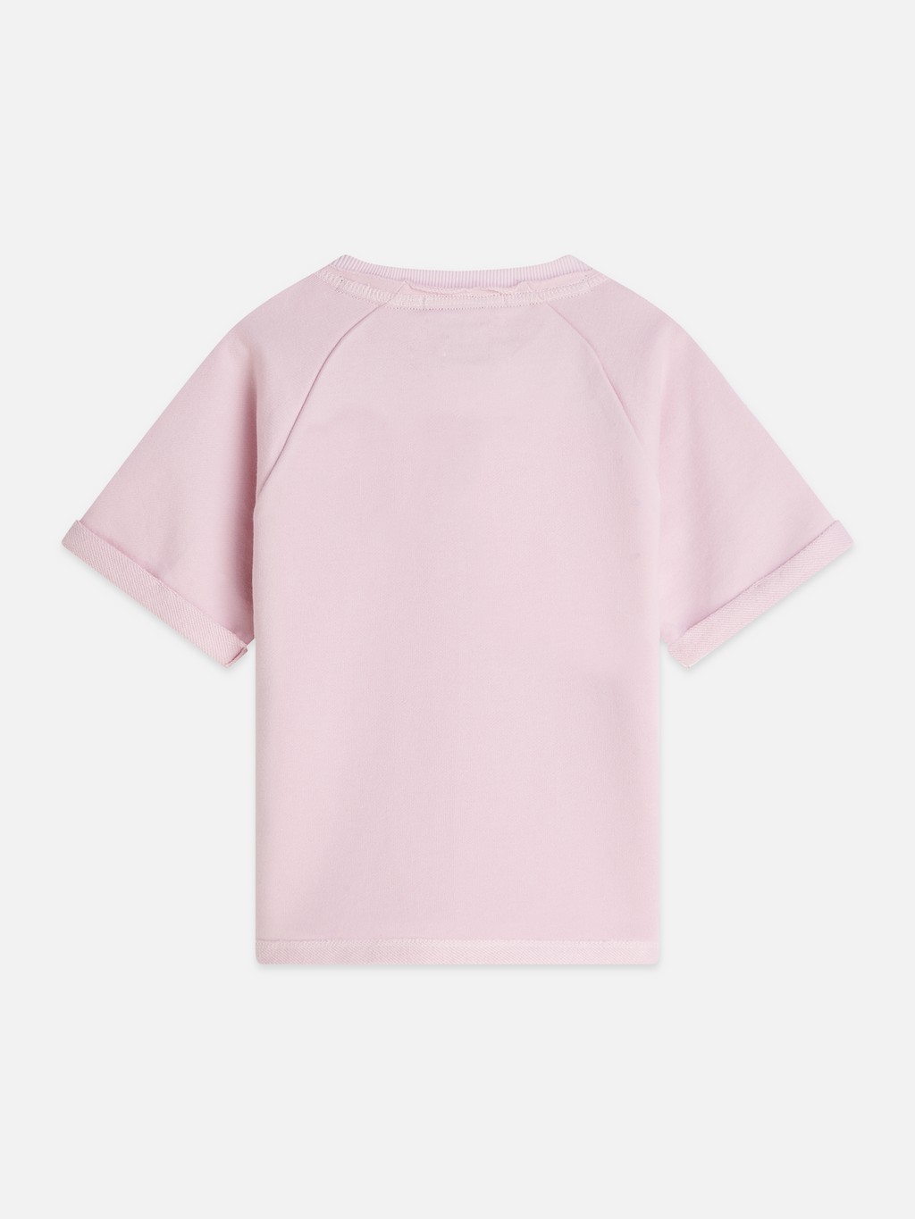 Girls' Front Artwork Short Sleeve Sweatshirt