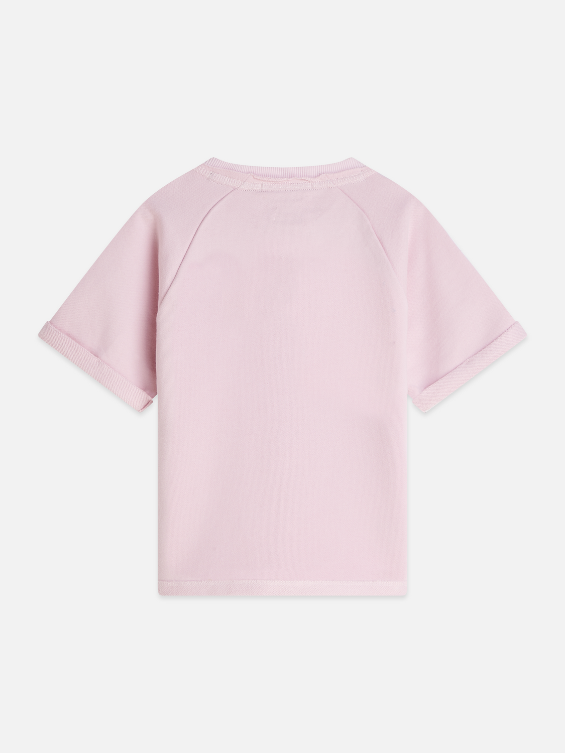 Girls' Front Artwork Short Sleeve Sweatshirt
