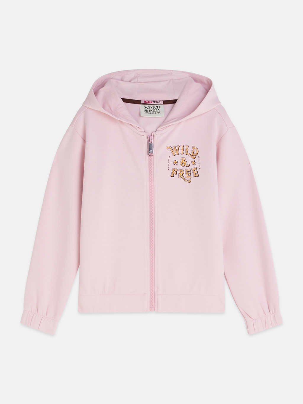 Viskosemix Relaxed-Fit Kapuzenjacke mit Reißverschluss