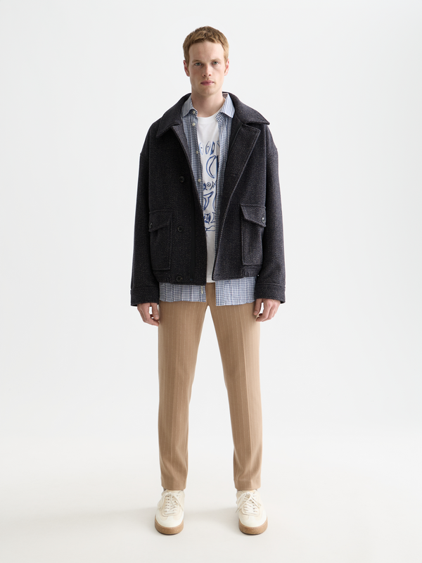 Textured Wool Jacket