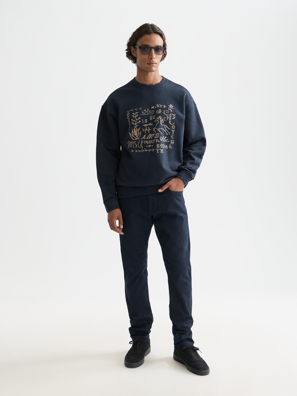 Ralston Stretch Cotton-Twill 5-Pocket Pant