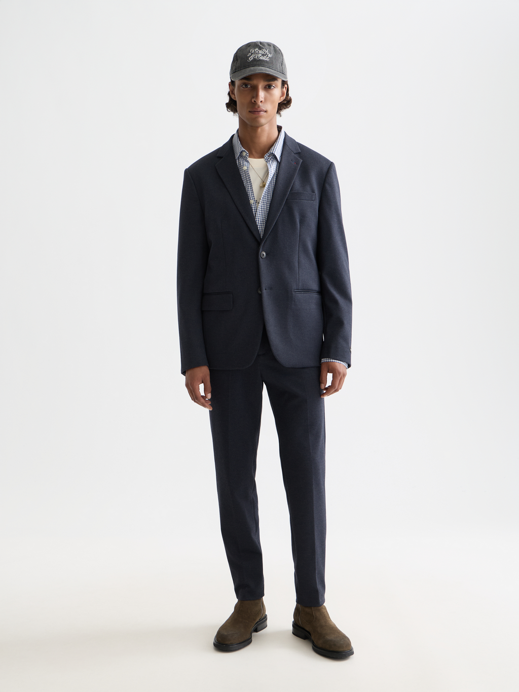 Finch Tailored Jersey Yarn-Dyed Tapered Jogger