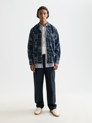 Allover Embroidered Shirt