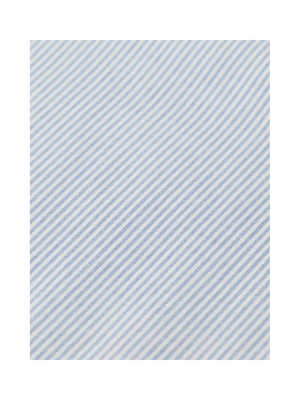 Chemise popeline rayée coupe ajustée