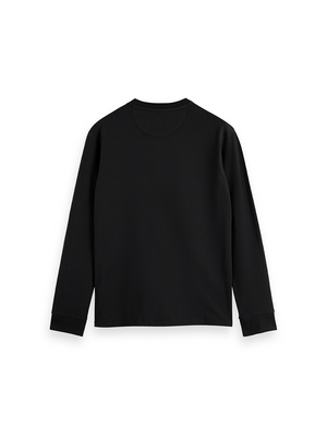 Chest Logo Regular-Fit  Long-Sleeved T-Shirt