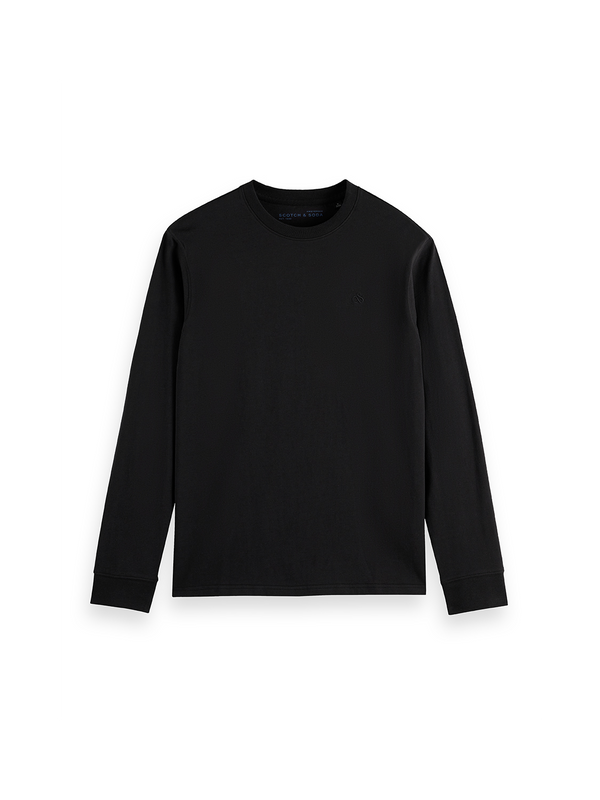 Chest Logo Regular-Fit  Long-Sleeved T-Shirt