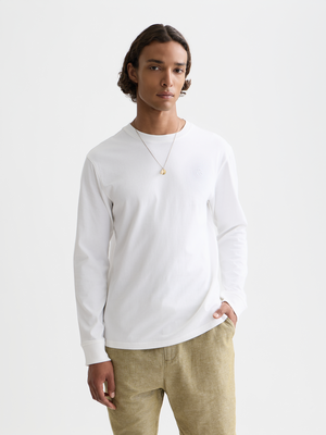 Chest Logo Regular-Fit  Long-Sleeved T-Shirt