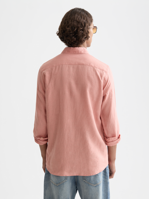 Seasonal Essentials —  Linen Regular-Fit Shirt