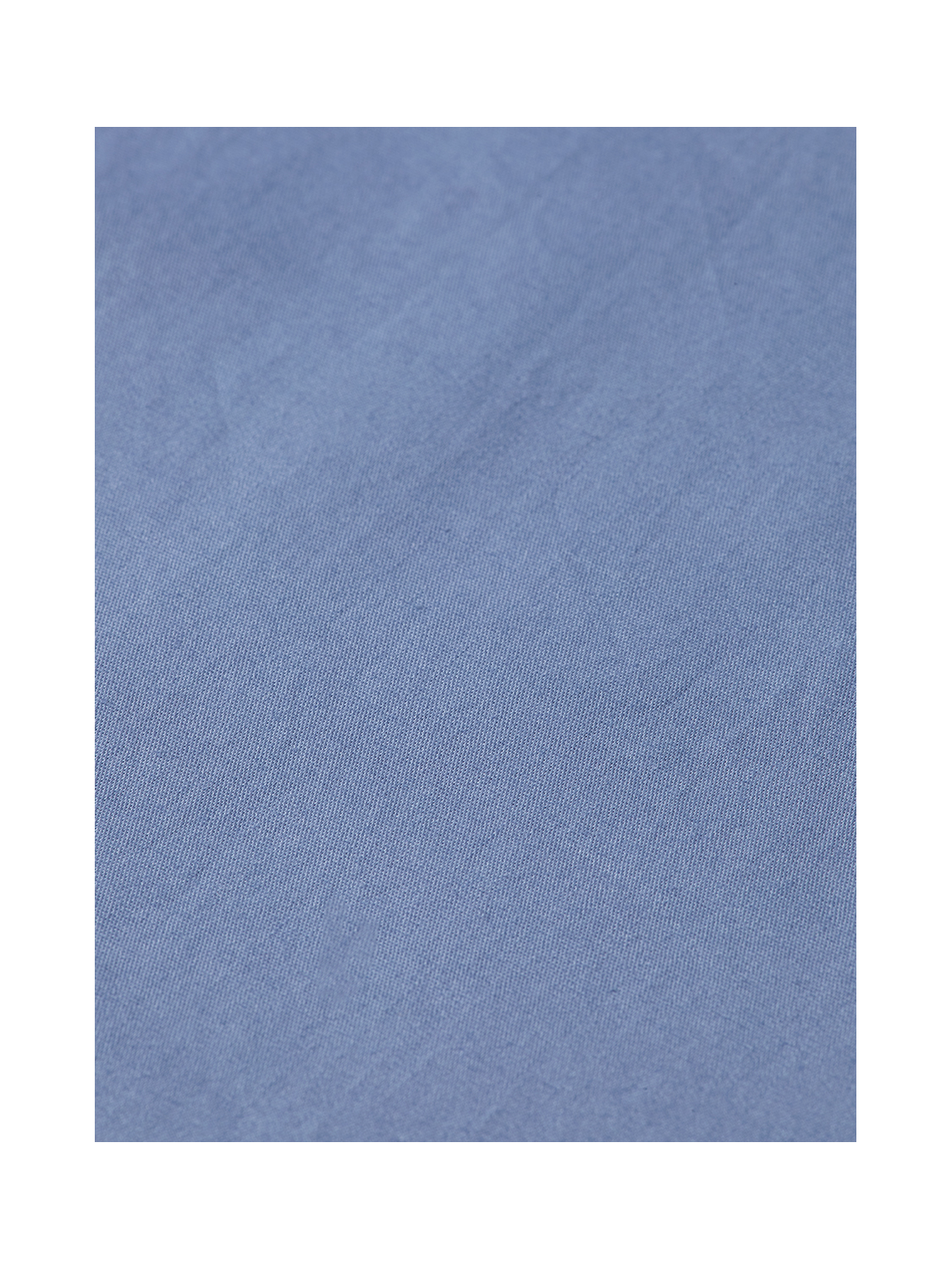 Chemise ajustée en popeline de coton uni saisonnier