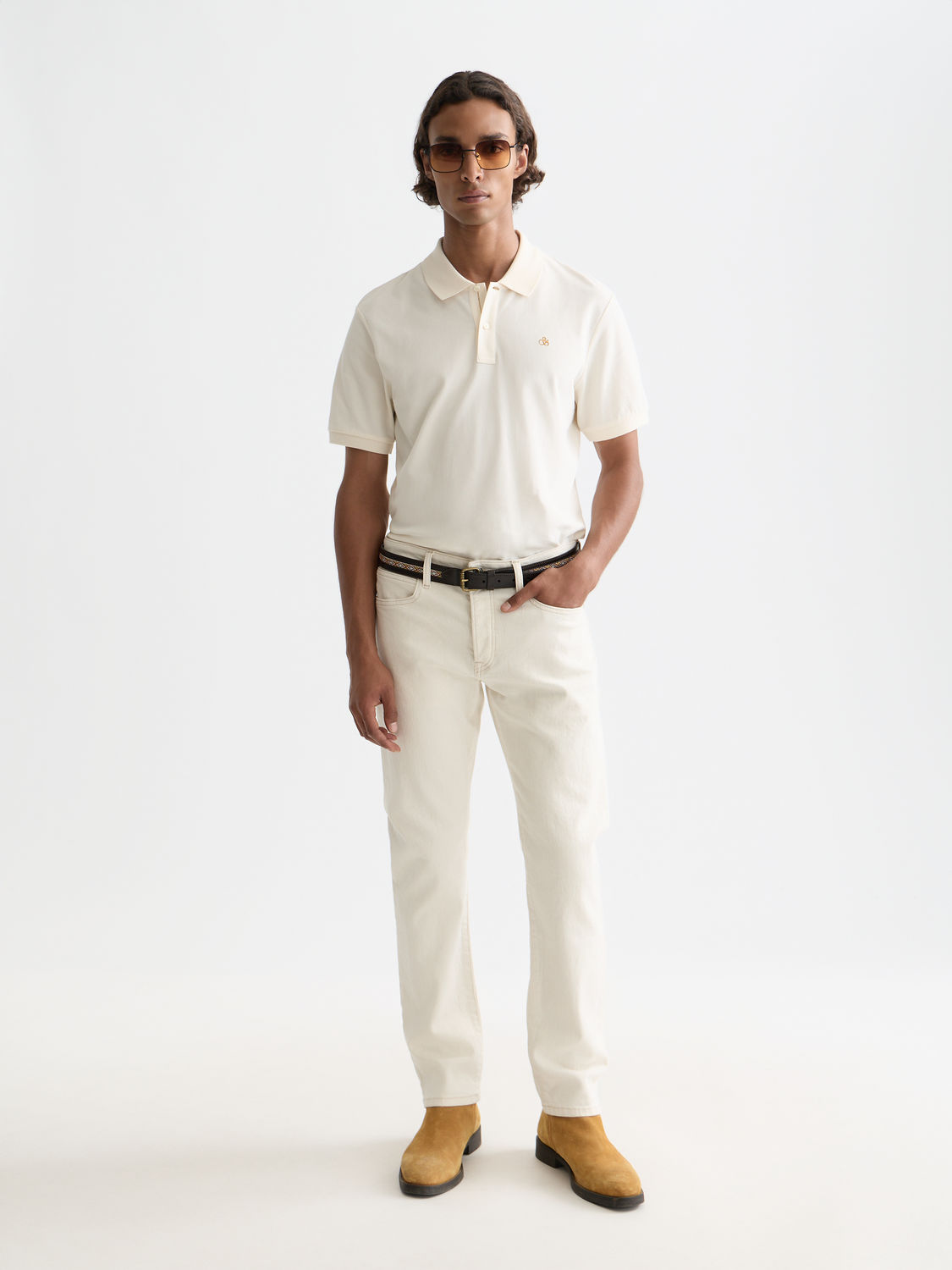 Seasonal Core Pique Chest Logo Polo
