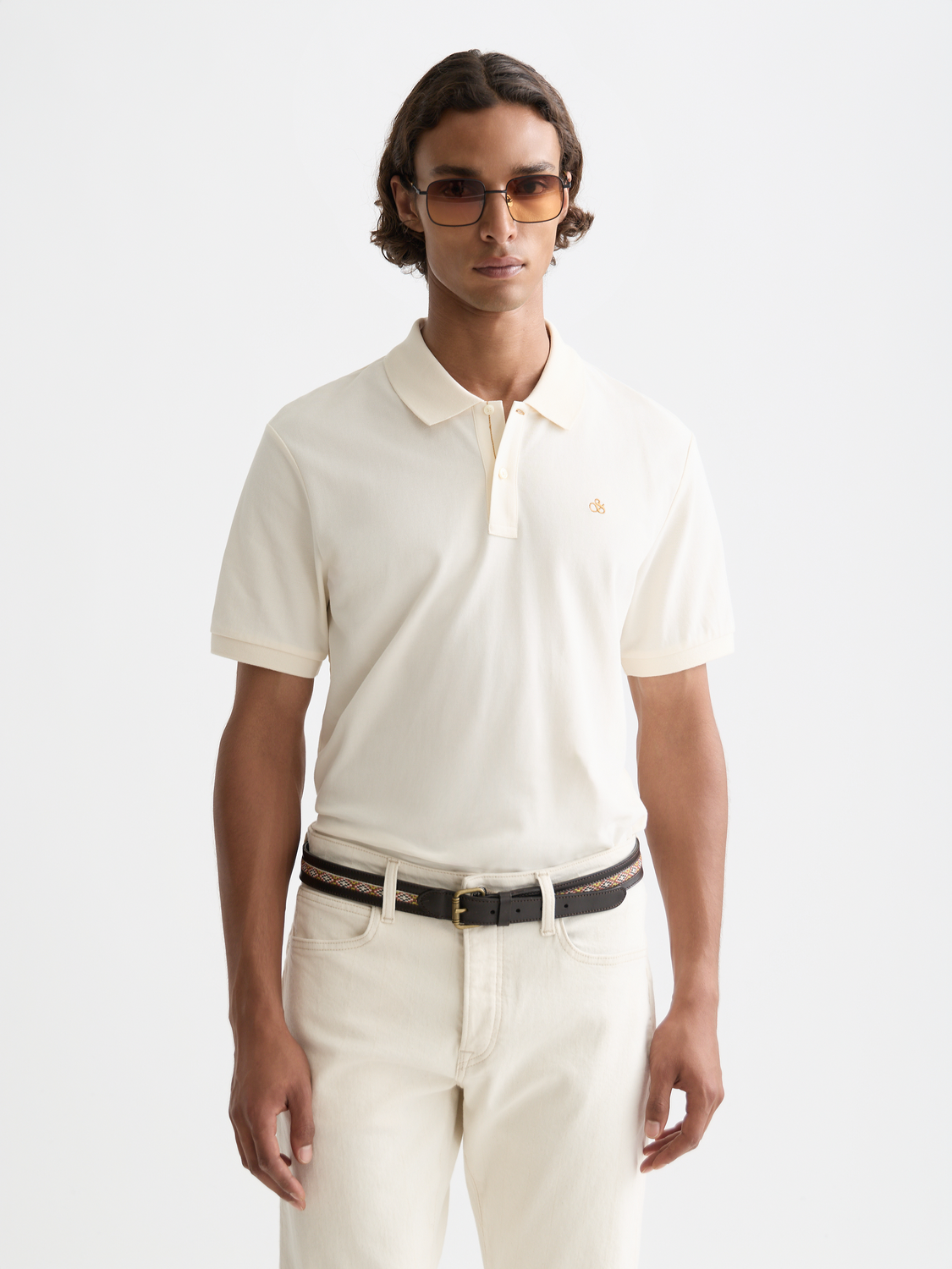 Seasonal Core Pique Chest Logo Polo
