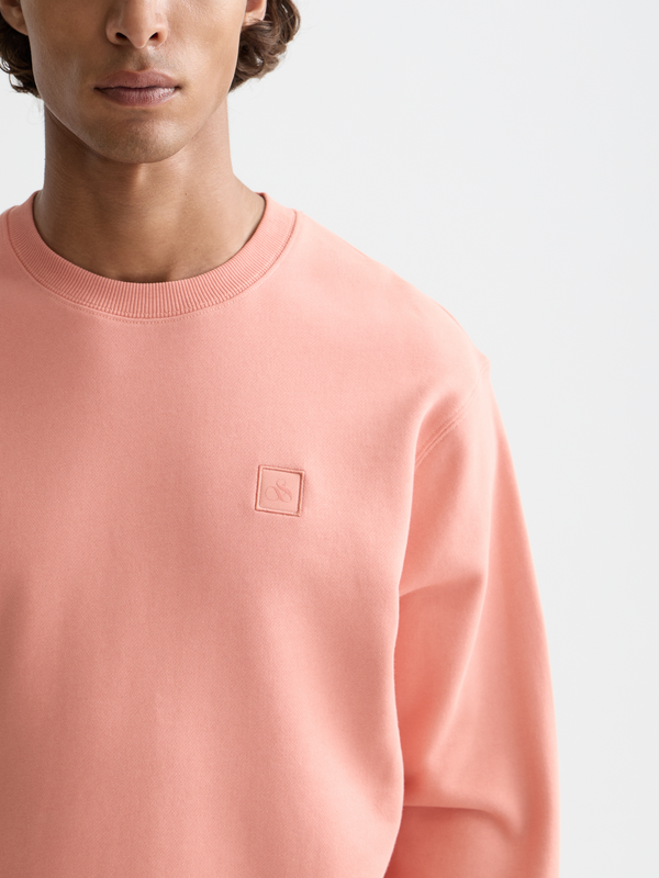 Seasonal Essentials —  Logo Badge Regular-Fit Sweatshirt