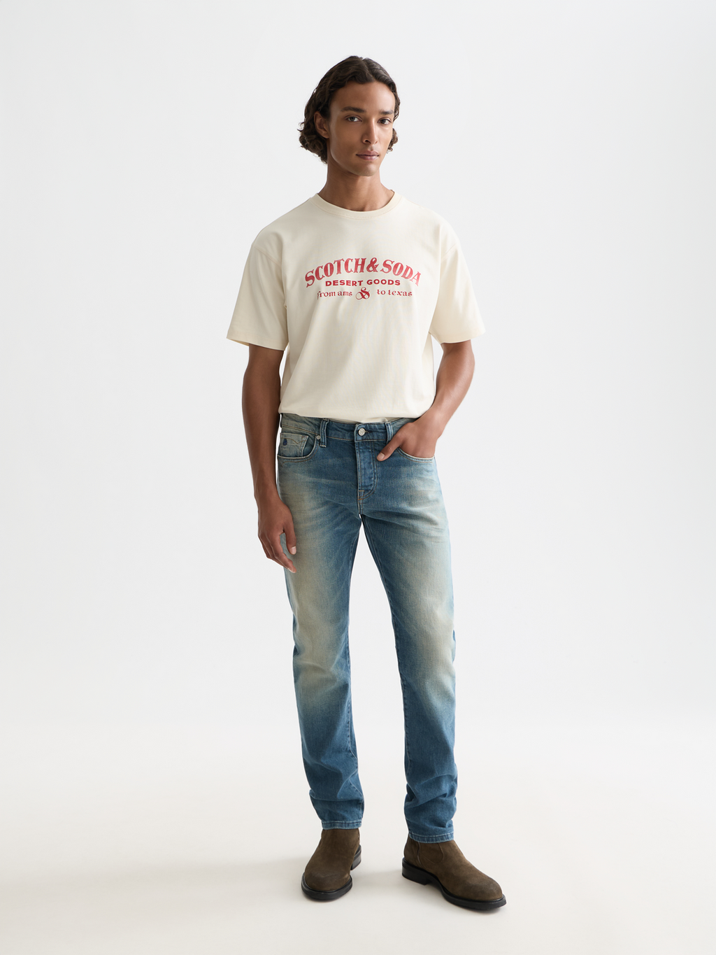 Ralston Regular Slim Jeans – Cactus Blue