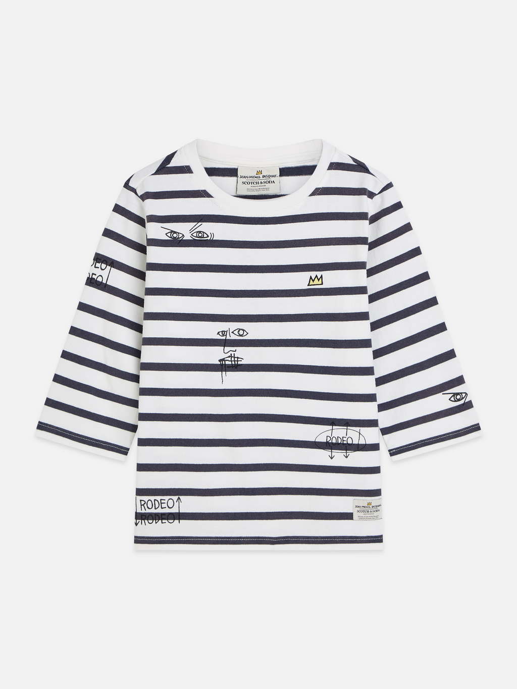 Basquiat Breton Stripe Relaxedfit Tshirt