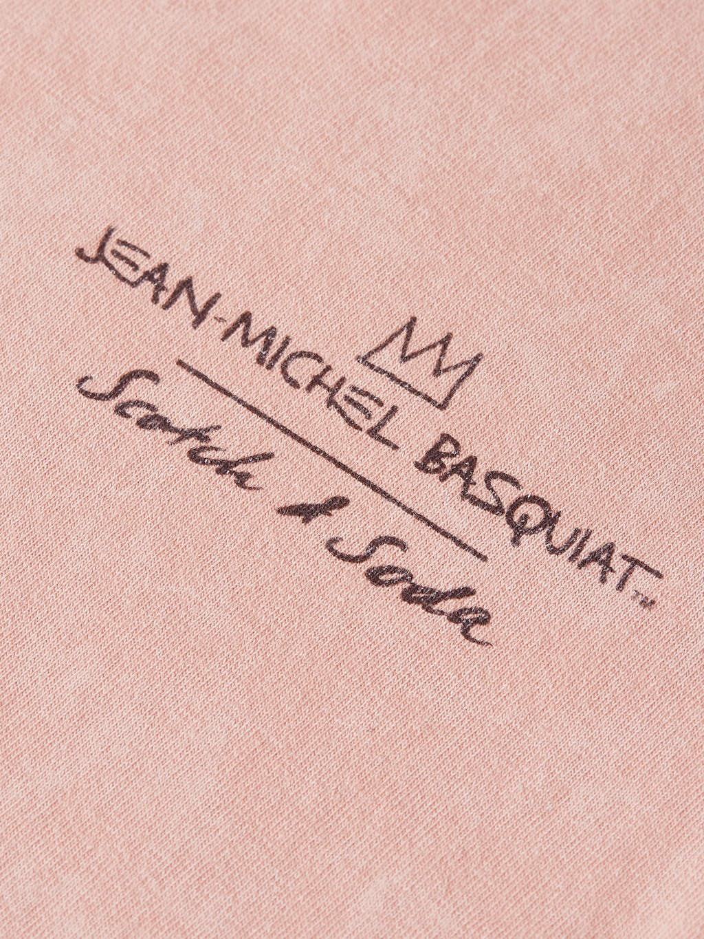 Scotch & Soda x Basquiat Girls' Artwork Relaxed-Fit T-Shirt